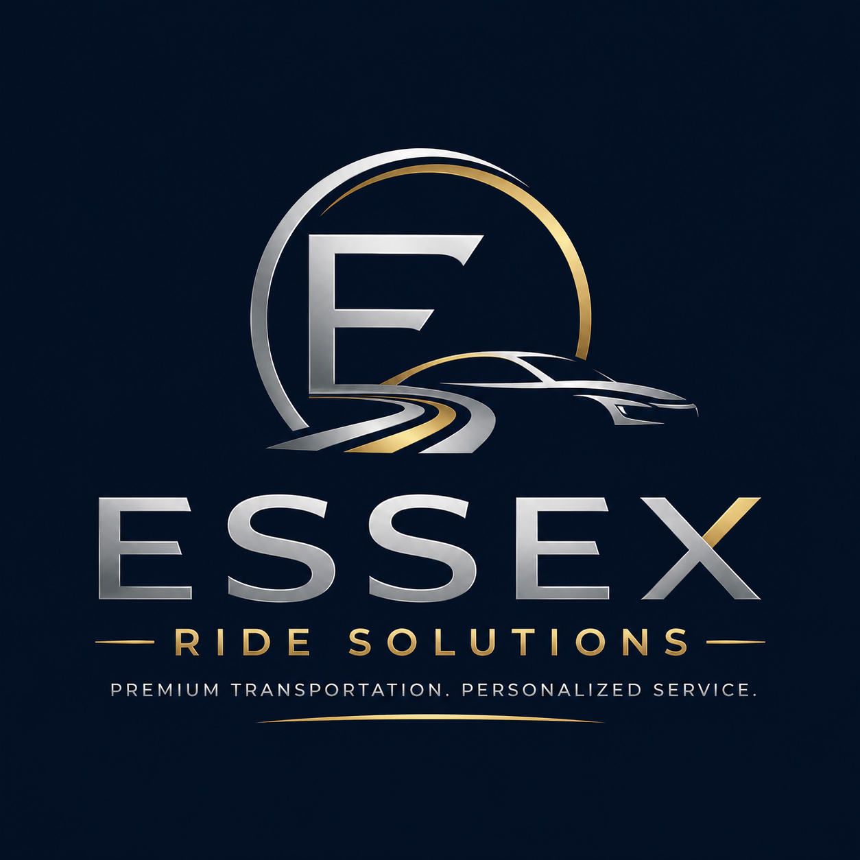 Essex Ride Solutions premium transportation logo